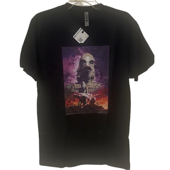 NEW Next Level Apparel Black Tee with Mythical Creature Design “RARE” - Picture 10 of 11